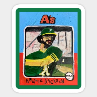 Reggie Jackson Sticker